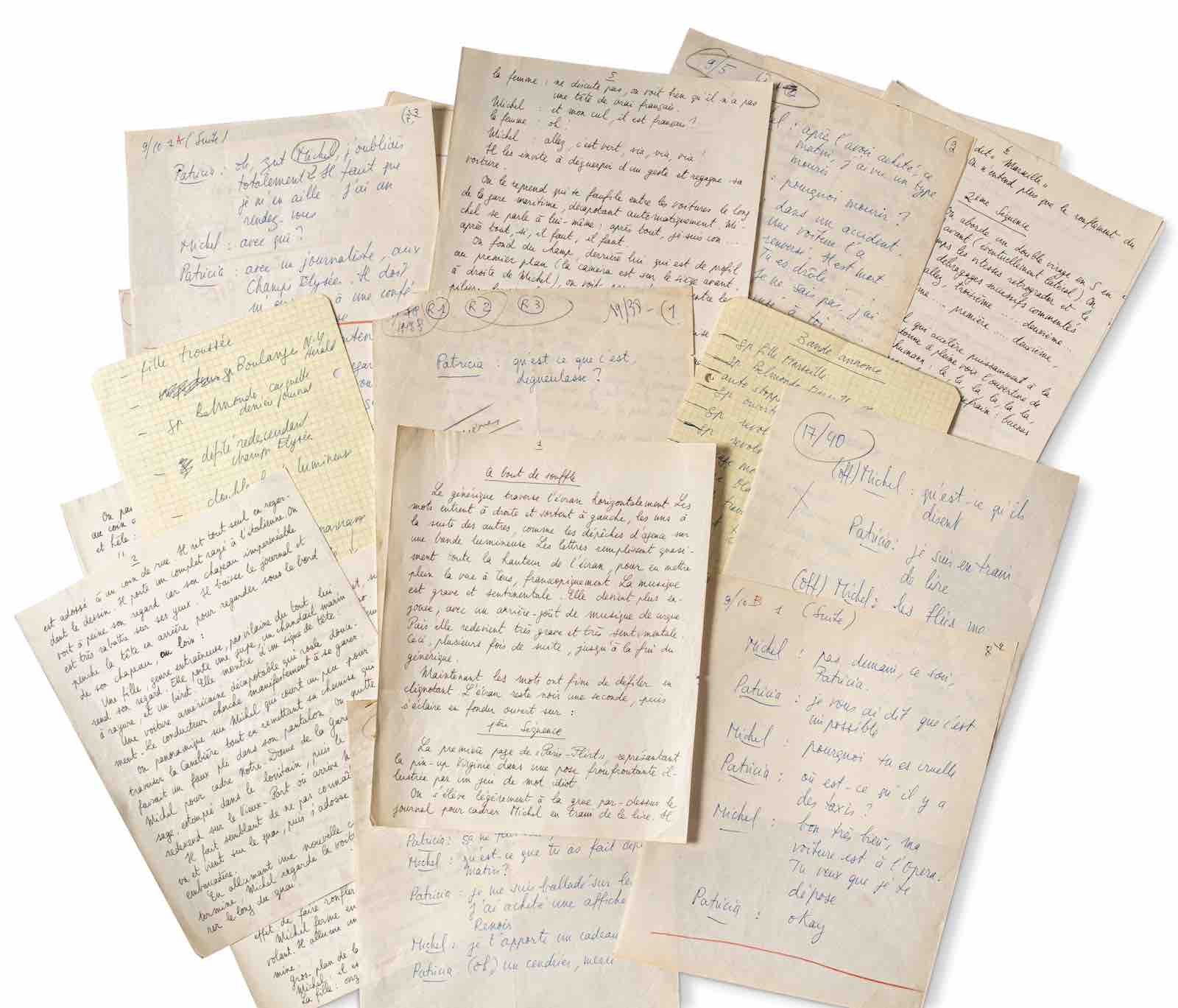 The film script