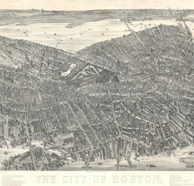 Boston map