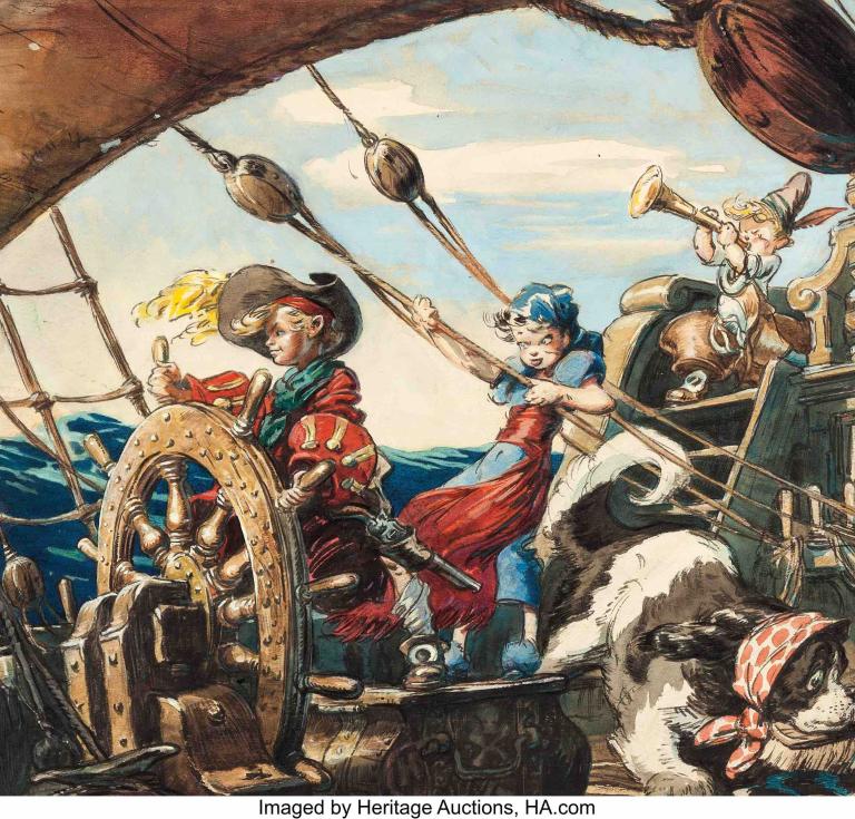 Peter Pan painting