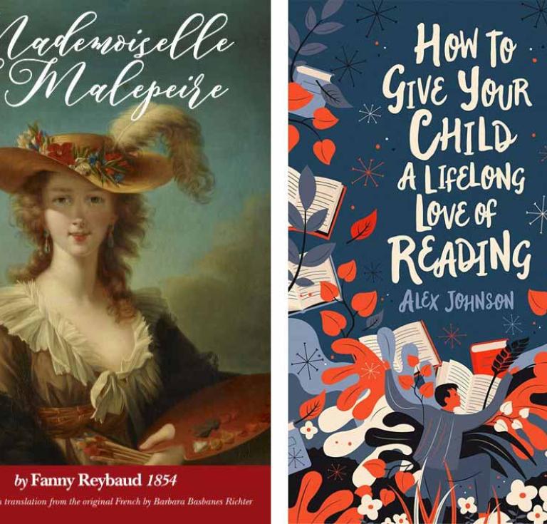 Two book covers