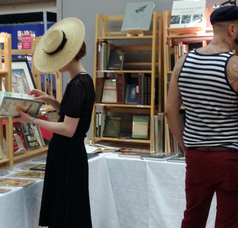 Book fair attendees